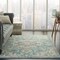 Homeroots 5 x 7 ft. Light Blue & Ivory Distressed Area Rug 385581 - alternate 5